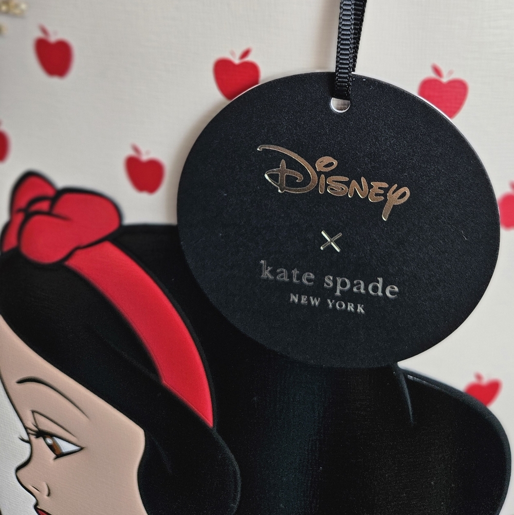Kate Spade Cream and Red Snow White Tote - Picture 8 of 9